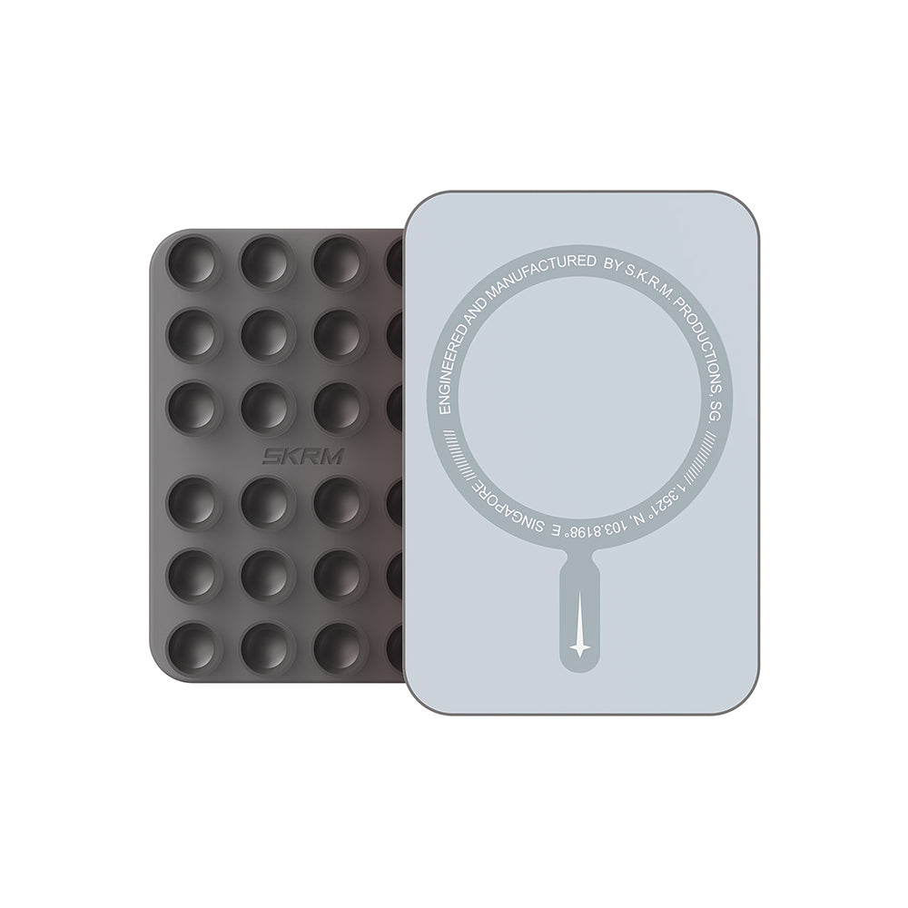 Skinarma Stax Magnetik Vakumlu Telefon Tutucu Turuncu