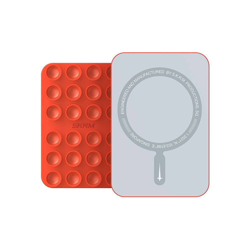 Skinarma Stax Magnetik Vakumlu Telefon Tutucu Kahverengi