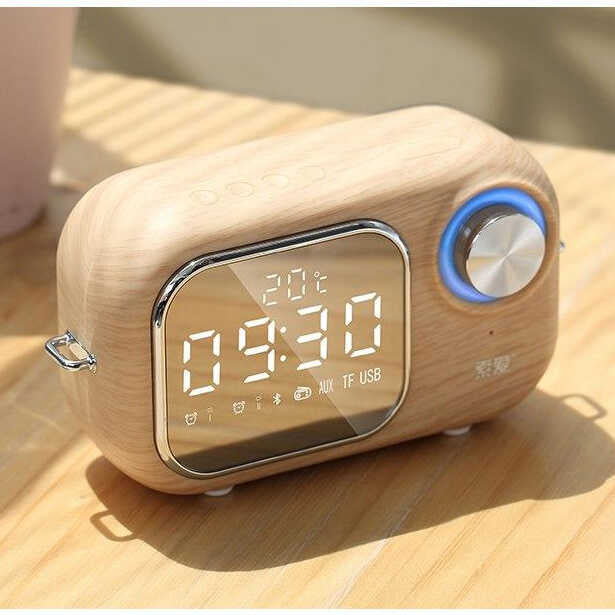 Soaiy E16 Bluetooth Speaker Hoparlör Pembe