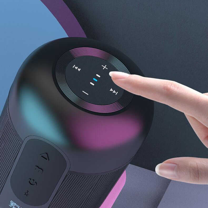 Soaiy E30 Bluetooth Speaker Hoparlör Siyah