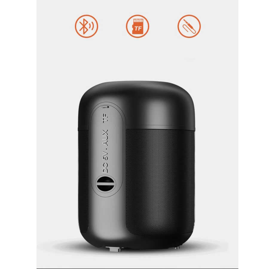 Soaiy E30 Bluetooth Speaker Hoparlör Siyah