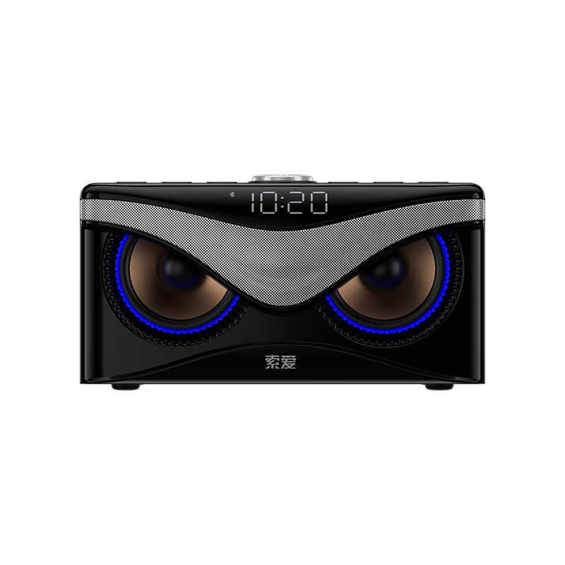 Soaiy S10 Bluetooth Speaker Hoparlör Siyah