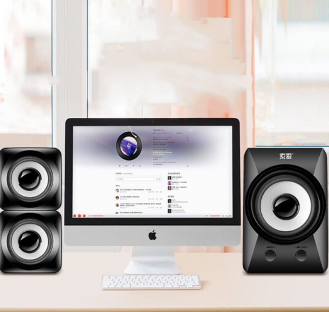 Soaiy SA-C1 Usb Speaker Hoparlör Siyah