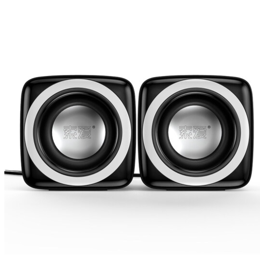 Soaiy SA-C5 Usb Speaker Hoparlör Siyah