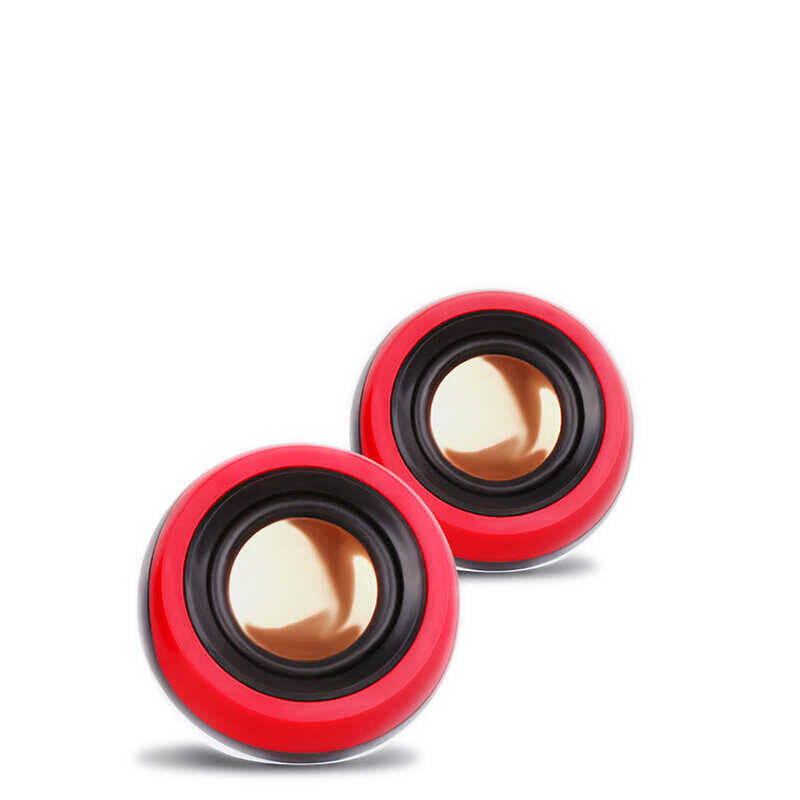 Soaiy SA-K6 Usb Speaker Hoparlör Kırmızı