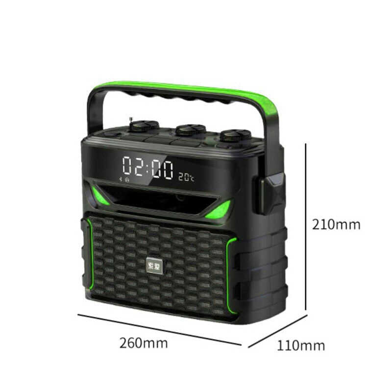 Soaiy SA-Q23S Bluetooth Speaker Hoparlör Siyah