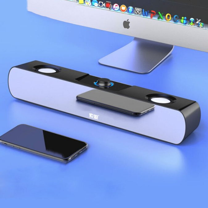 Soaiy SH16 Upgraded Kablolu Speaker Hoparlör Beyaz