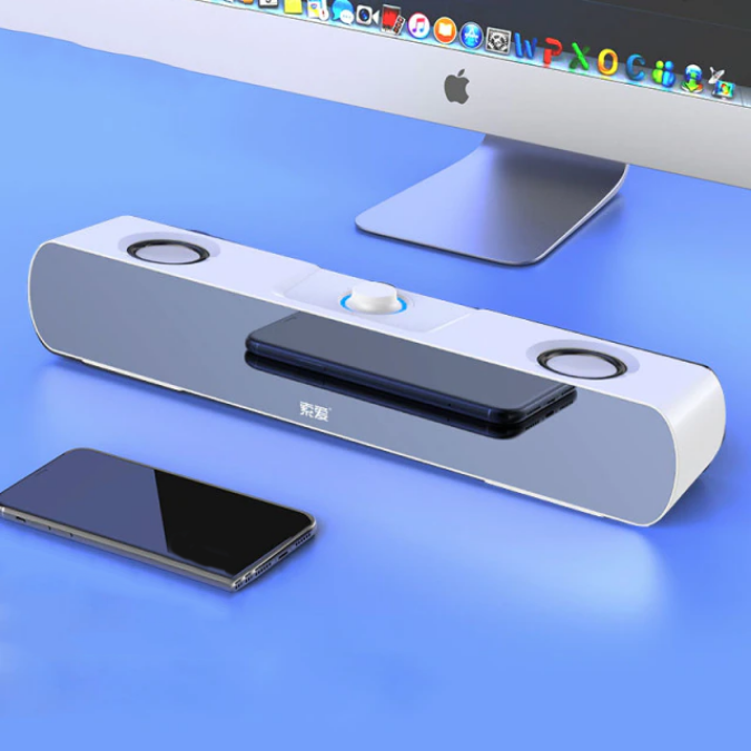 Soaiy SH16 Upgraded Kablolu Speaker Hoparlör Siyah