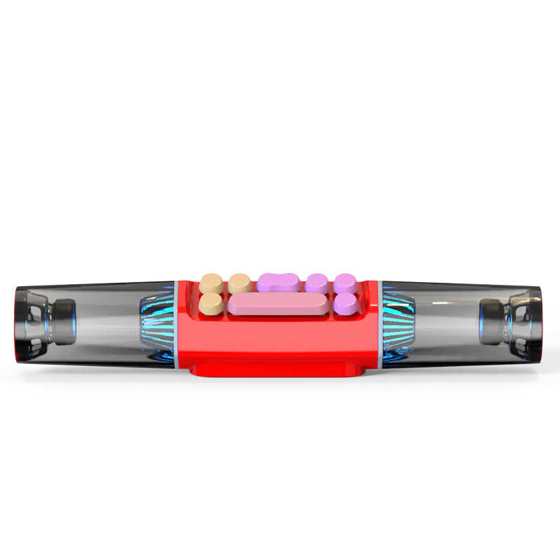 Soaiy SH19 Gaming Version Bluetooth Speaker Hoparlör Kırmızı