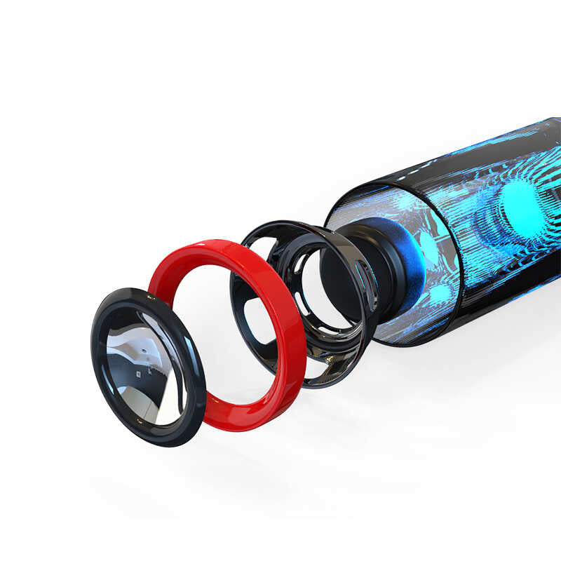 Soaiy SH19 Simple Versiyon Bluetooth Speaker Hoparlör Kırmızı