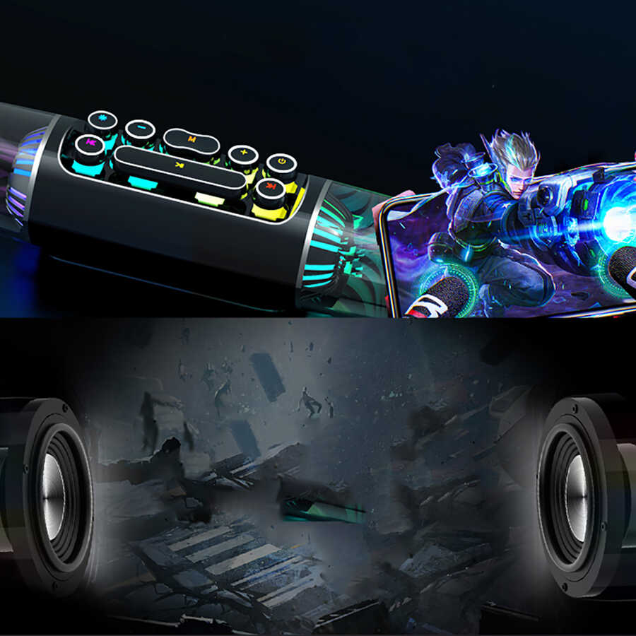 Soaiy SH19S Bluetooth Speaker Hoparlör Beyaz