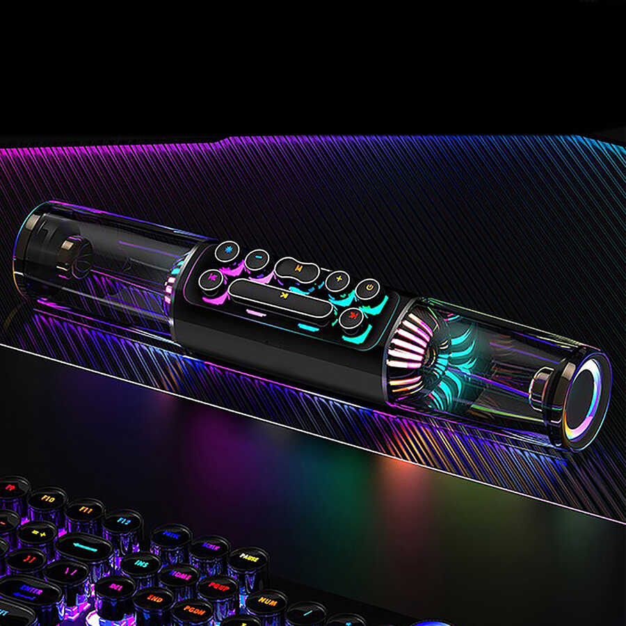 Soaiy SH19S Bluetooth Speaker Hoparlör Siyah