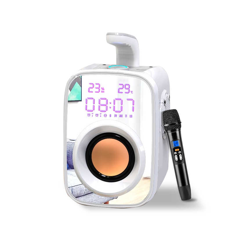 Soaiy SH25 Mikrofonlu Bluetooth Speaker Hoparlör Beyaz