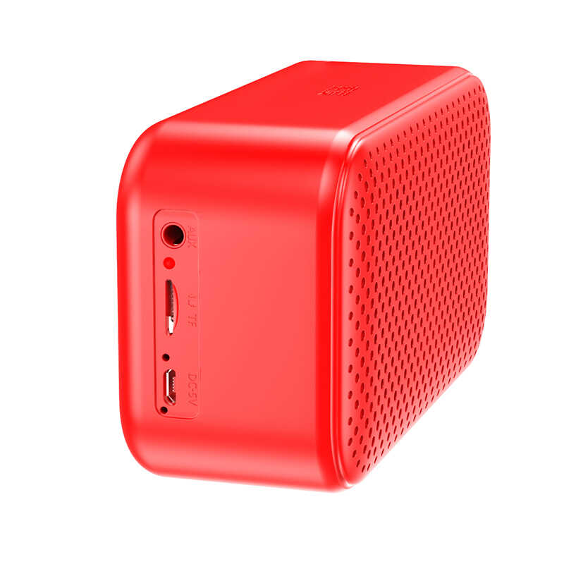 Soaiy SH32 Bluetooth Speaker Hoparlör Kırmızı