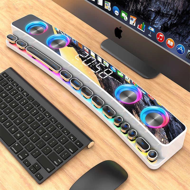 Soaiy SH39 Upgraded Bluetooth Speaker Hoparlör Siyah