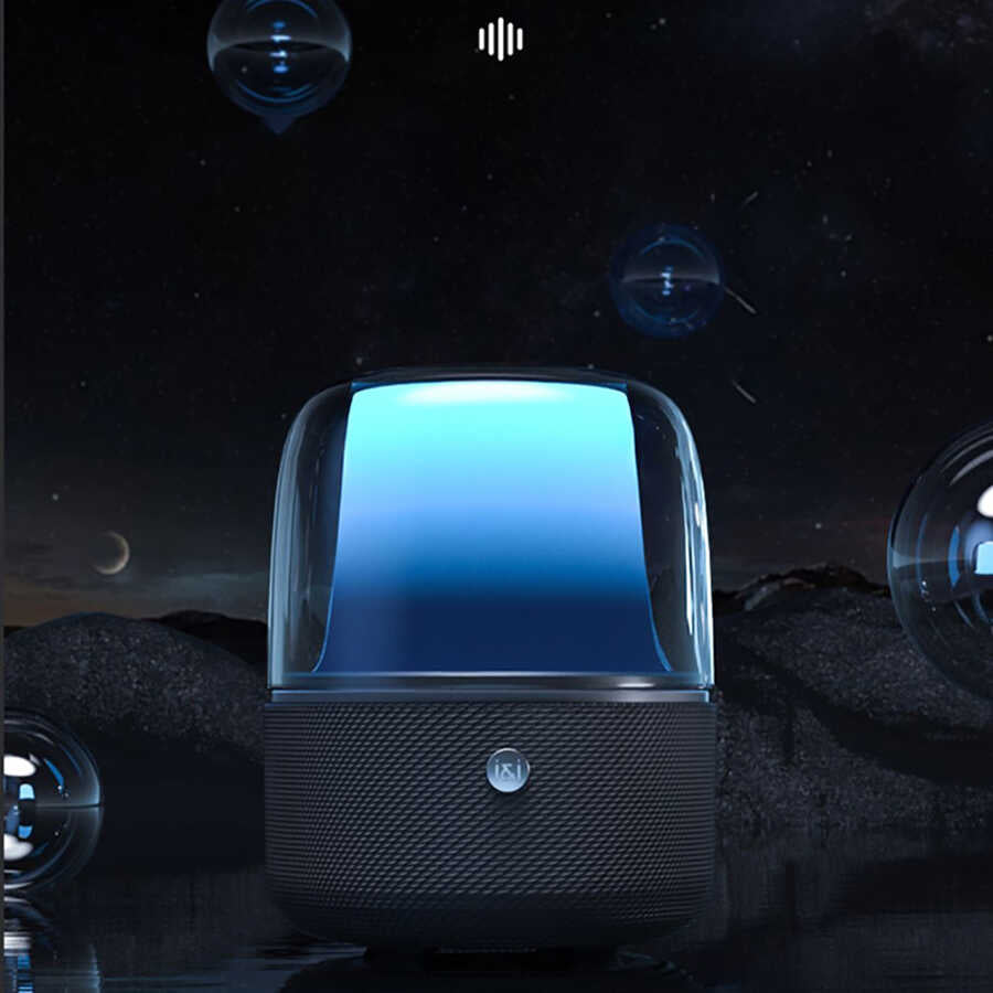 Soaiy SH77 Bluetooth Speaker Hoparlör Siyah
