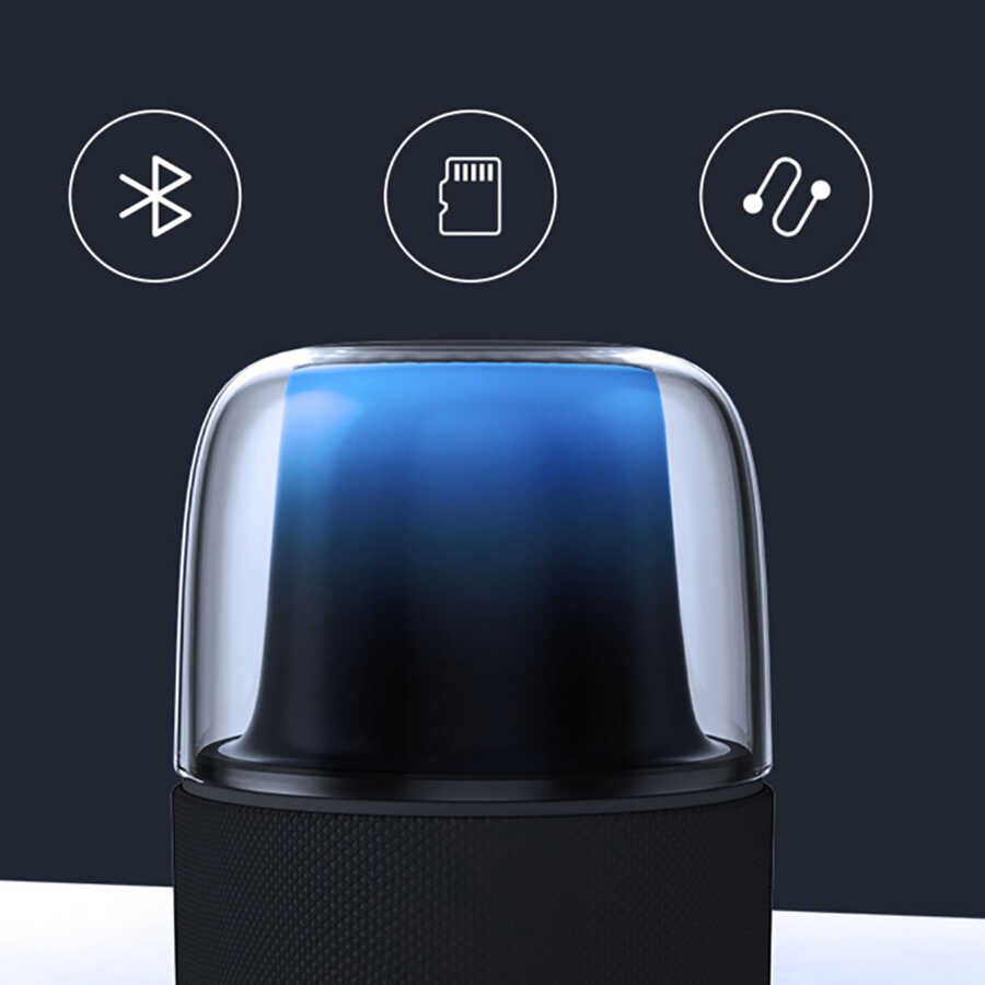 Soaiy SH77 Bluetooth Speaker Hoparlör Beyaz