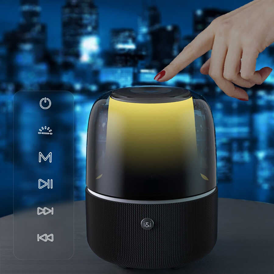 Soaiy SH77 Bluetooth Speaker Hoparlör Beyaz