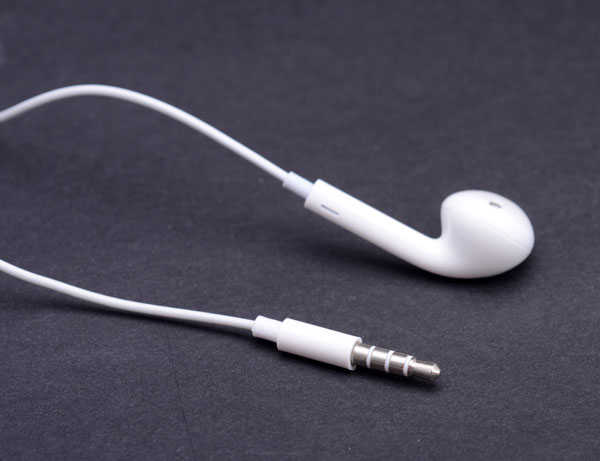 Tekli Yaylı 3.5mm Girişli Kulaklık Beyaz