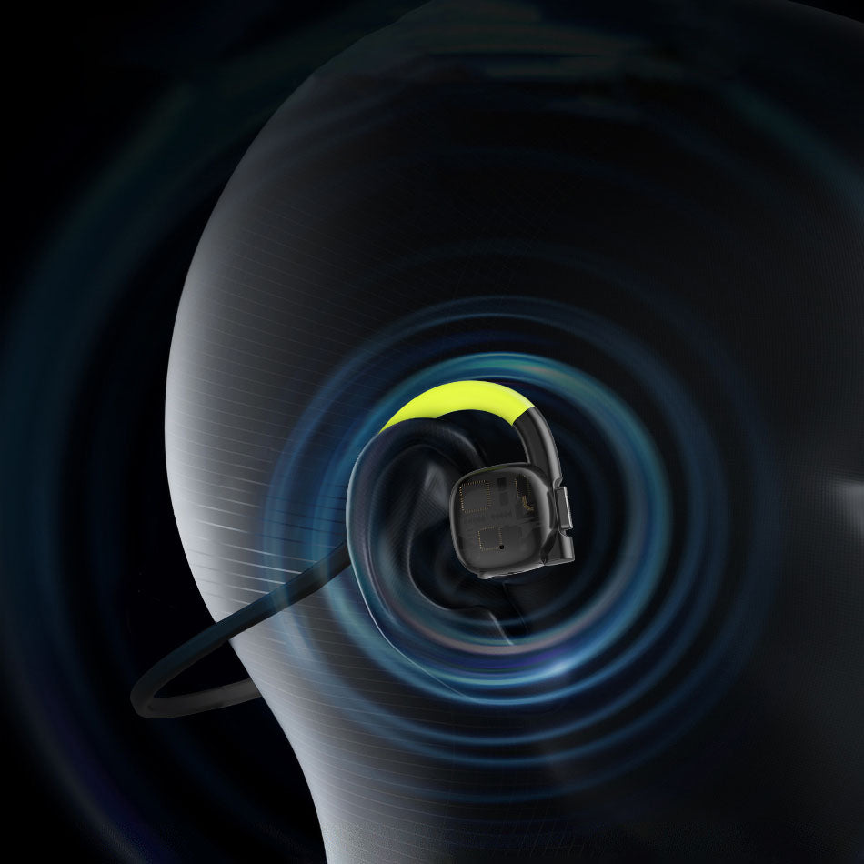 Wiwu Air Wireless Marathon Pro Suya Dayanıklı Sporcu Bluetooth Kulaklık Siyah