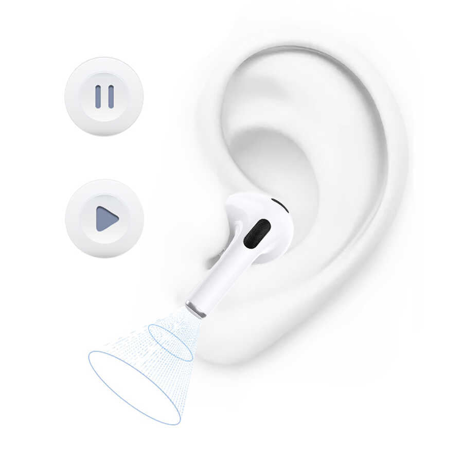 Wiwu Airbuds 3 Bluetooth Kulaklık Beyaz