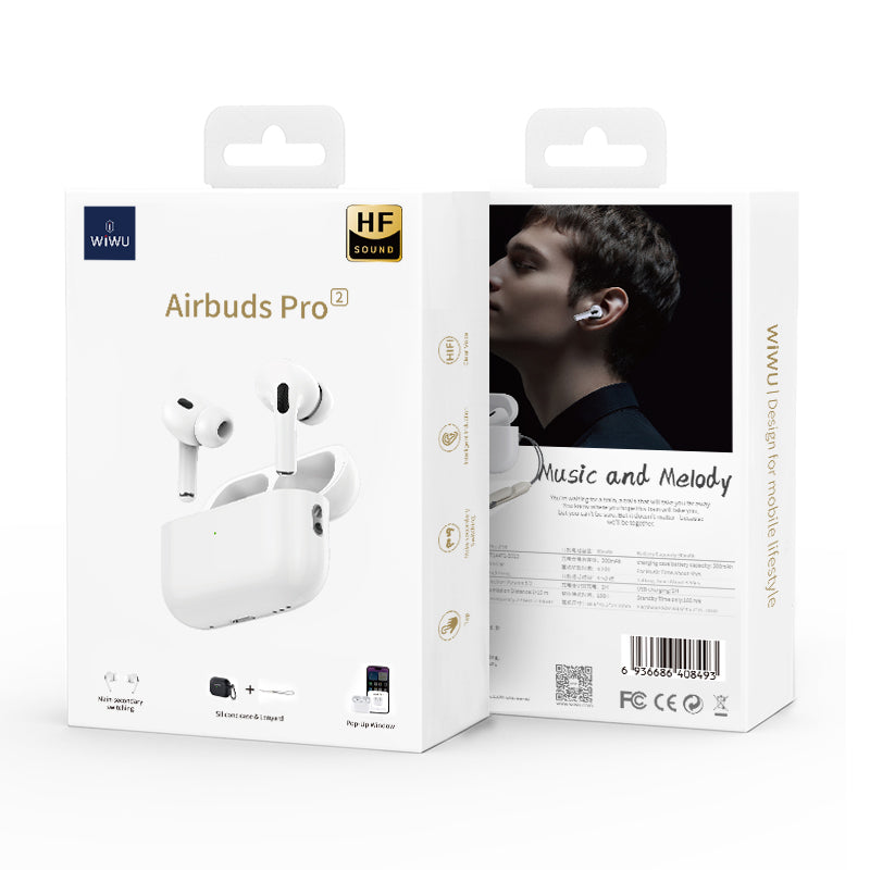 Wiwu Airbuds Pro 2 SE Kulak İçi Bluetooth Kulaklık Beyaz