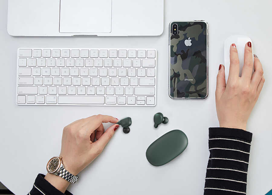 Wiwu Airbuds Titan Bluetooth Kulaklık Yeşil