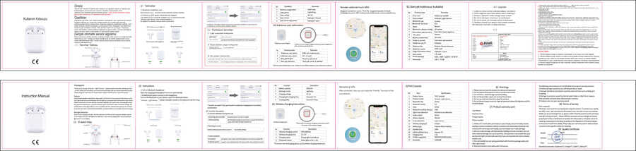 Wiwu Airbuds X Pro Light Sensor Bluetooth Kulaklık Beyaz