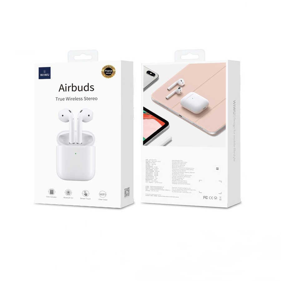 Wiwu Airbuds X Pro Bluetooth Kulaklık Siyah