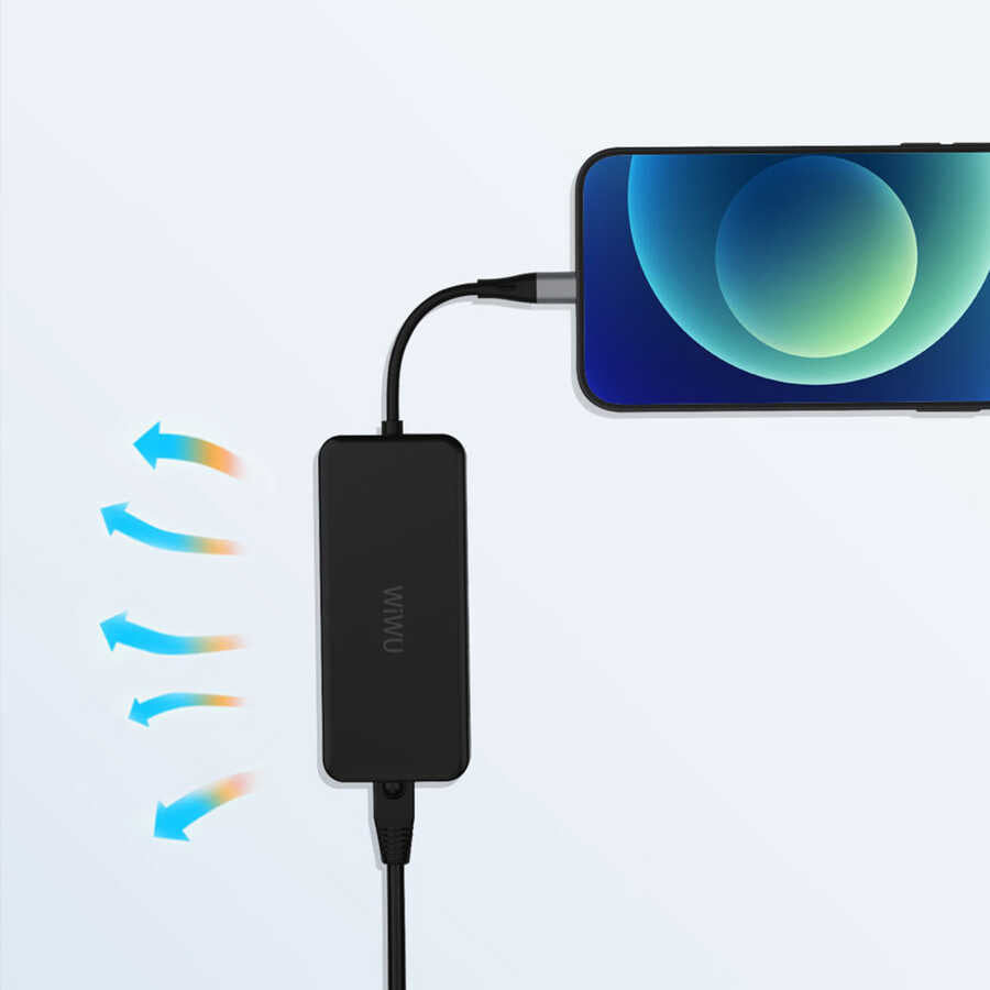 Wiwu Alpha 921HRT Lightning Hub Gri