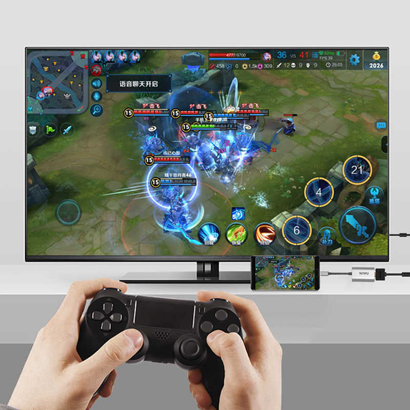 Wiwu Alpha A20VH 2 in 1 Type-C Hub Gri