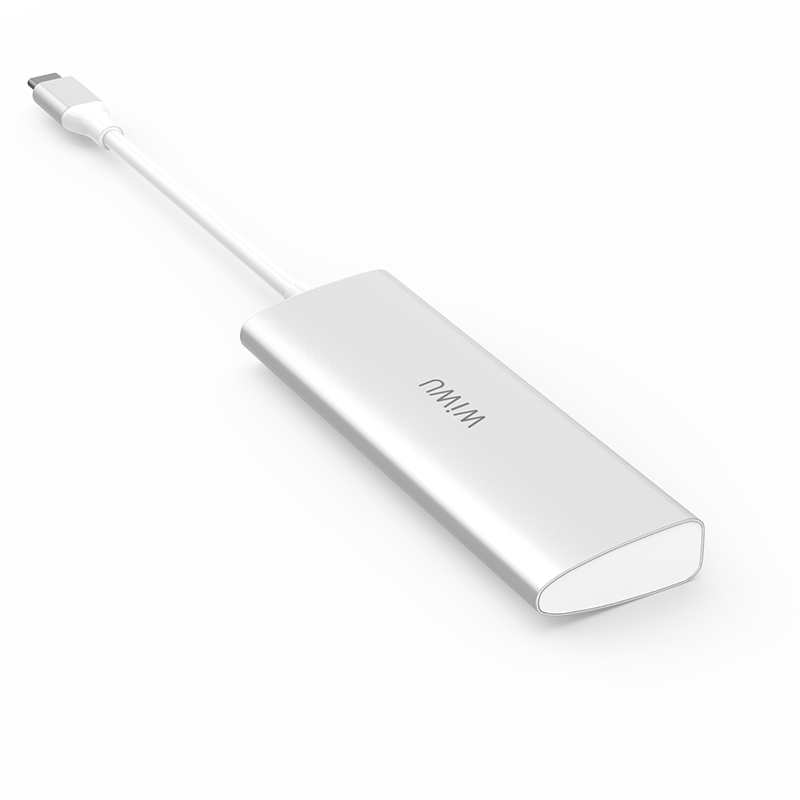 Wiwu Alpha A440 Type-C Hub Gri