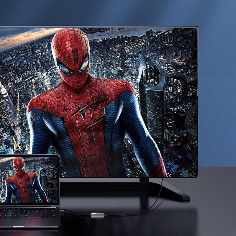 Wiwu Alpha Type-C to HDMI Adaptörü Gri