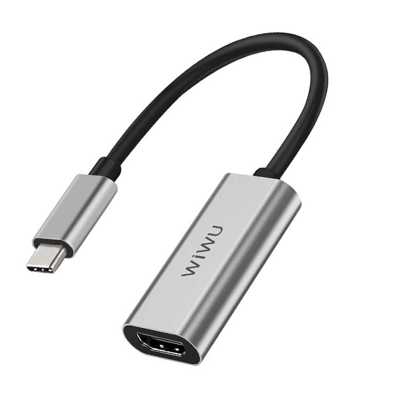 Wiwu Alpha Type-C to HDMI Adaptörü Gri