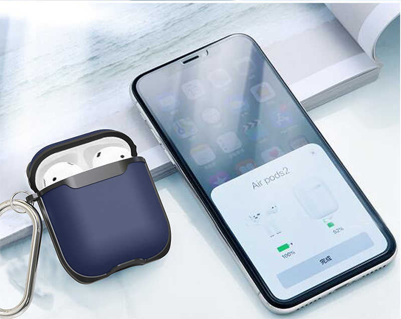 Wiwu APC001 Airpods Kılıf Siyah-Mavi