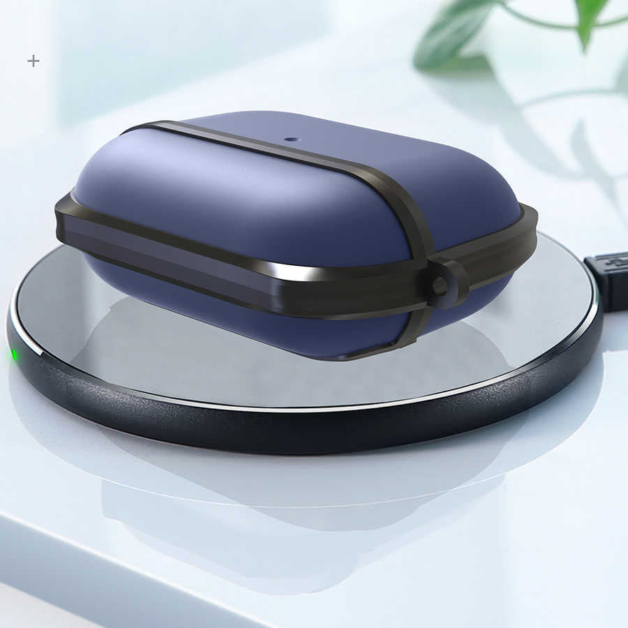 Wiwu APC002 Airpods Pro Kılıf Siyah-Mavi