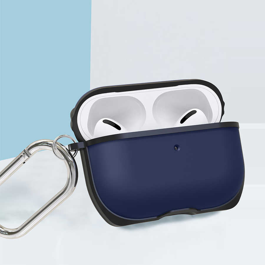 Wiwu APC002 Airpods Pro Kılıf Siyah-Mavi