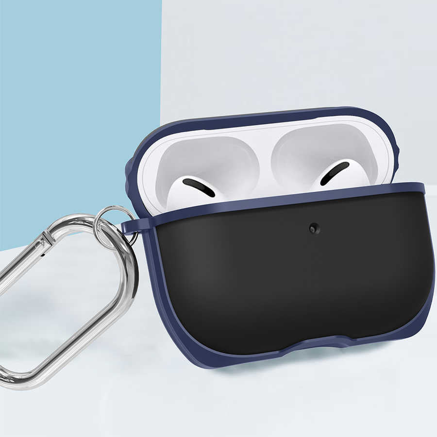 Wiwu APC002 Airpods Pro Kılıf Mavi-Siyah