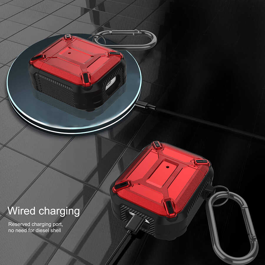 Wiwu APC007 Airpods Kılıf Kırmızı