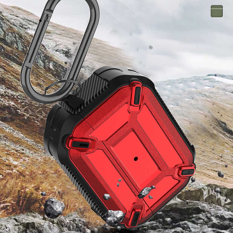 Wiwu APC007 Airpods Pro Kılıf Kırmızı