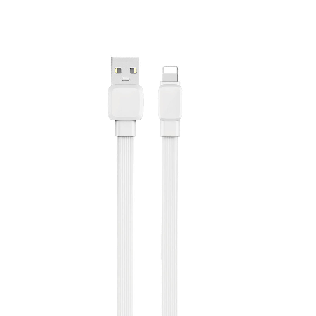 Wiwu Bravo Wİ-C003 Yassı Tasarım Lightning Usb Kablo 1M Beyaz