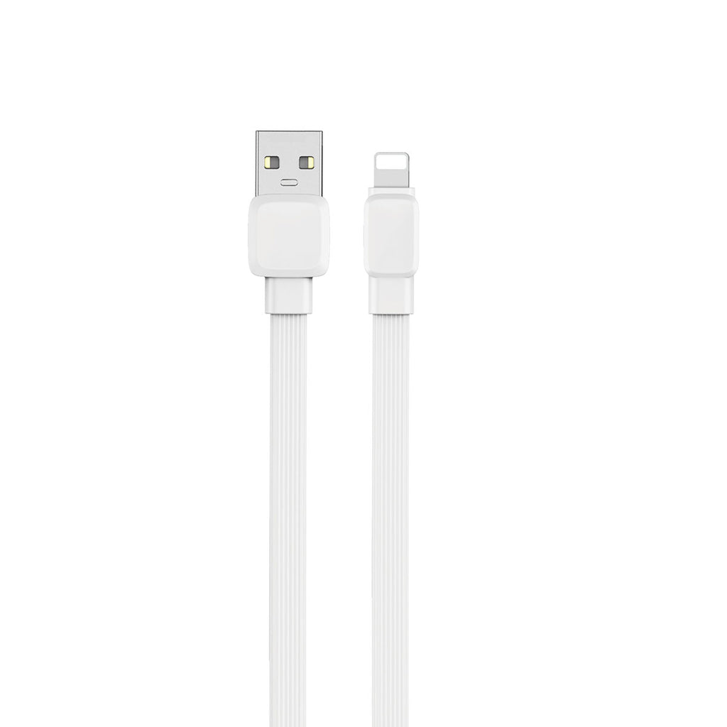 Wiwu Bravo Wİ-C003 Yassı Tasarım Lightning Usb Kablo 1M Siyah