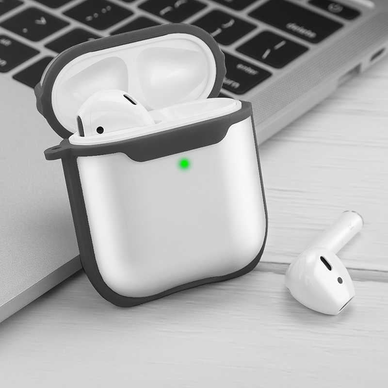 Wiwu Bumper 2 in 1 Airpods Kılıf Gri