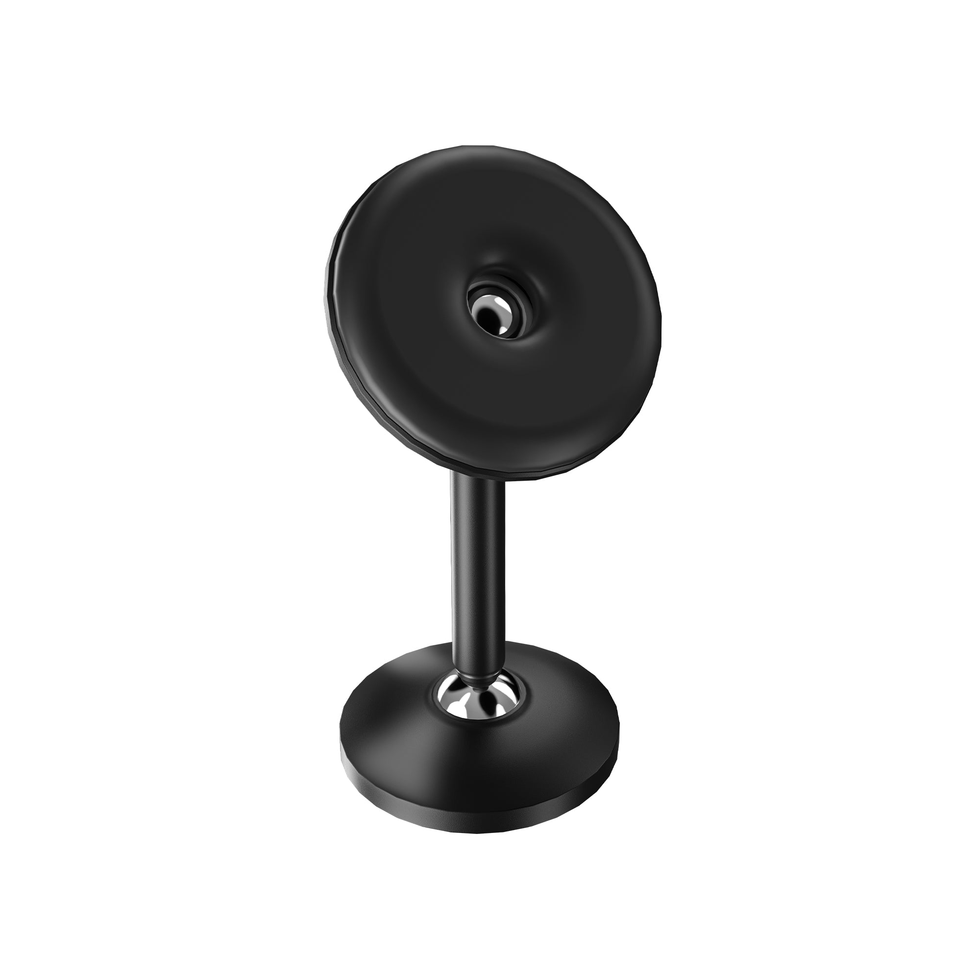 Wiwu CH004 360 Derece Dönebilen Magnetik Düz Zemin Versiyon Araç Telefon Tutucu Siyah