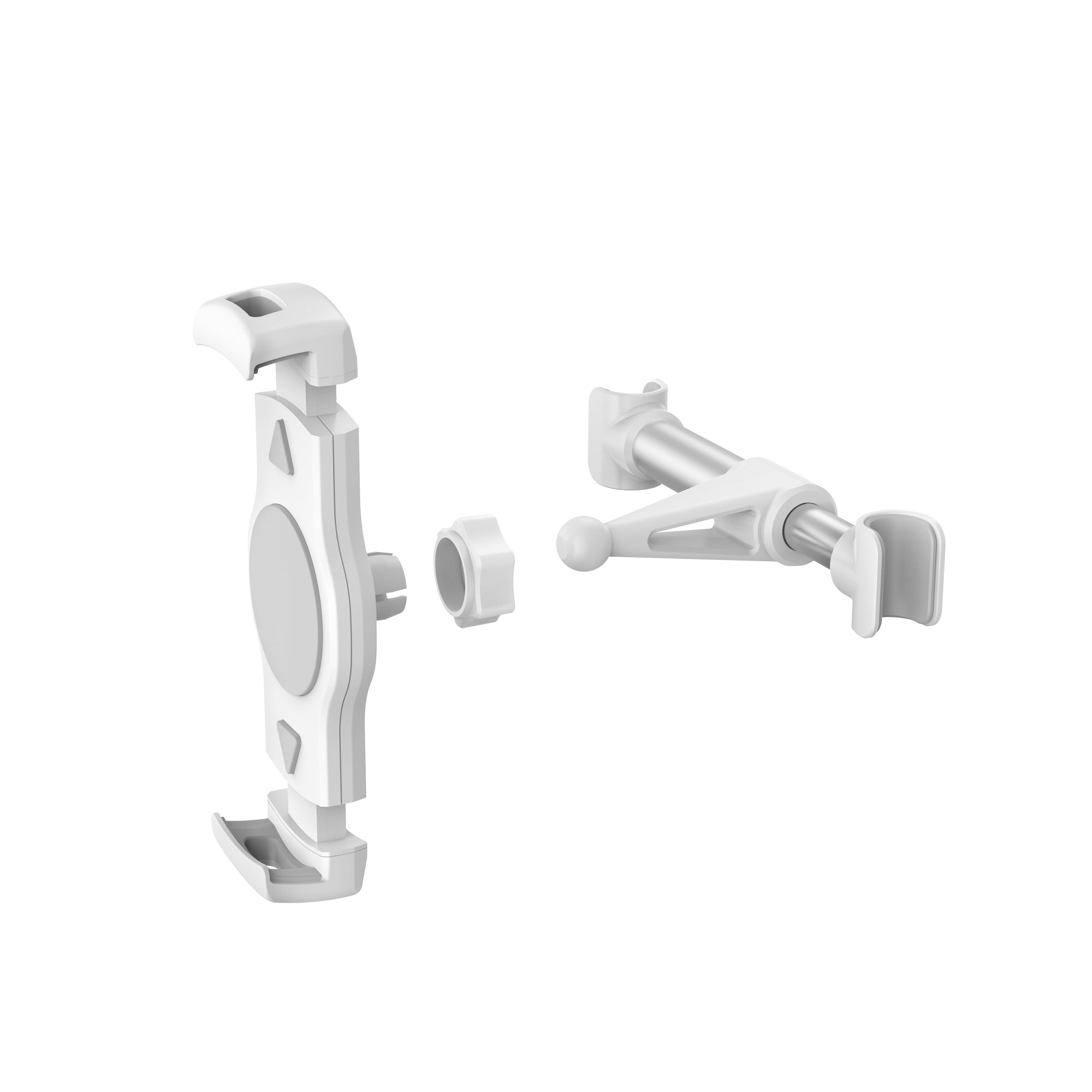 Wiwu CH017 Otomatik Mekanizmalı Arka Koltuk Araç Tablet Tutucu Beyaz