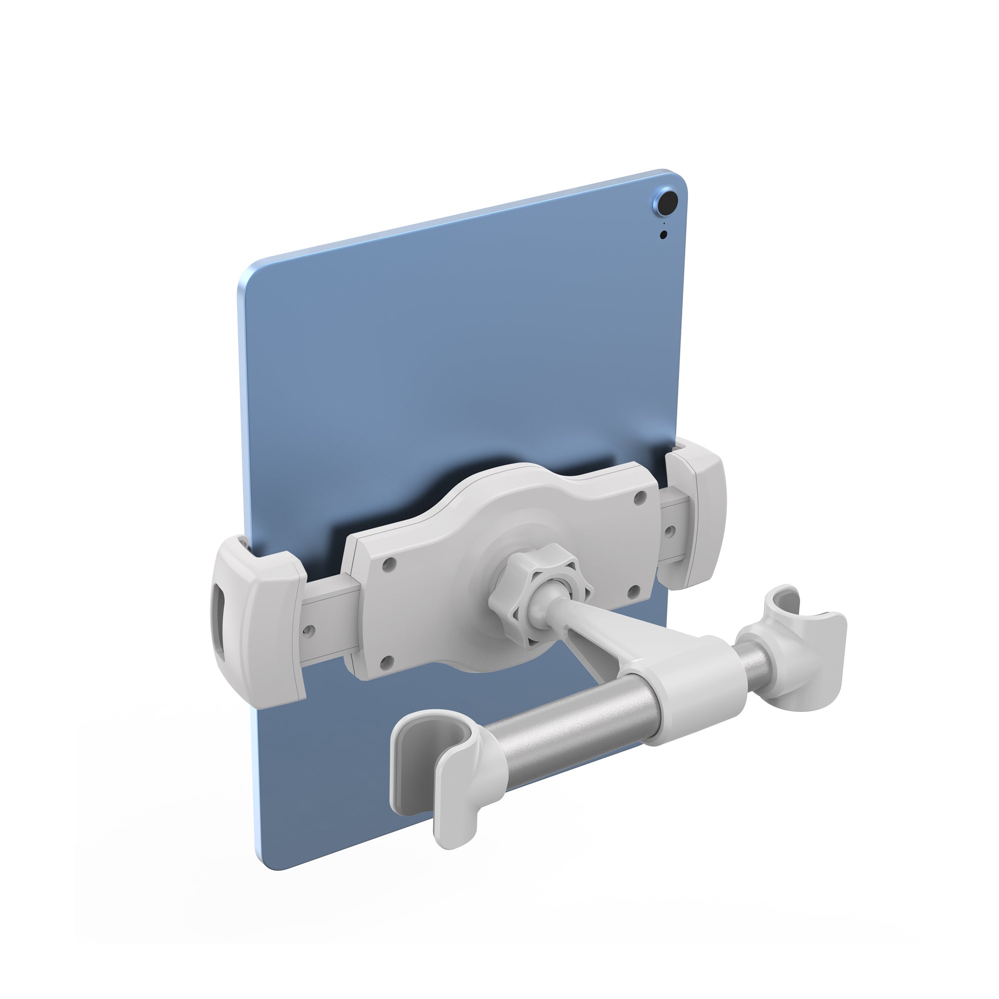 Wiwu CH017 Otomatik Mekanizmalı Arka Koltuk Araç Tablet Tutucu Beyaz