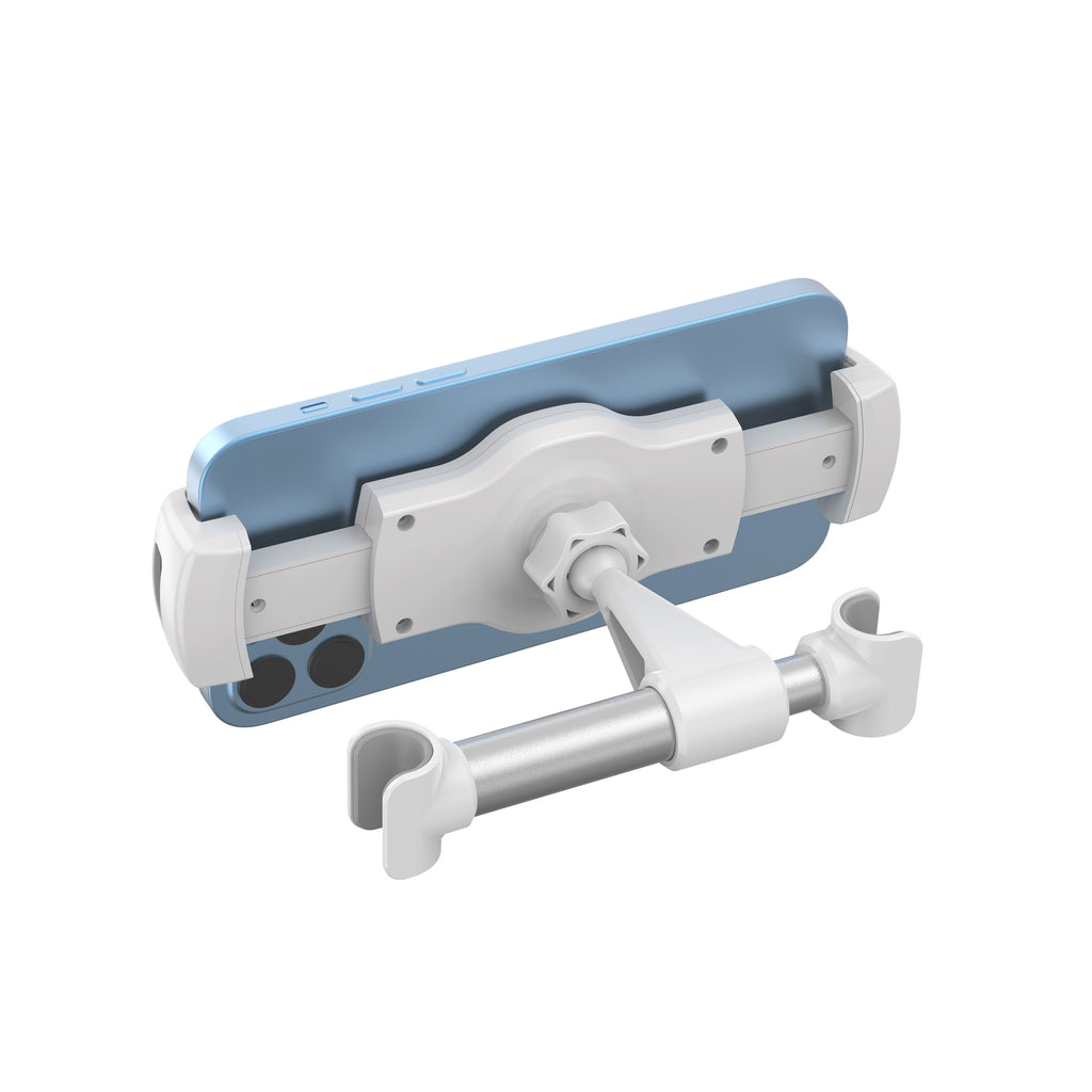 Wiwu CH017 Otomatik Mekanizmalı Arka Koltuk Araç Tablet Tutucu Beyaz