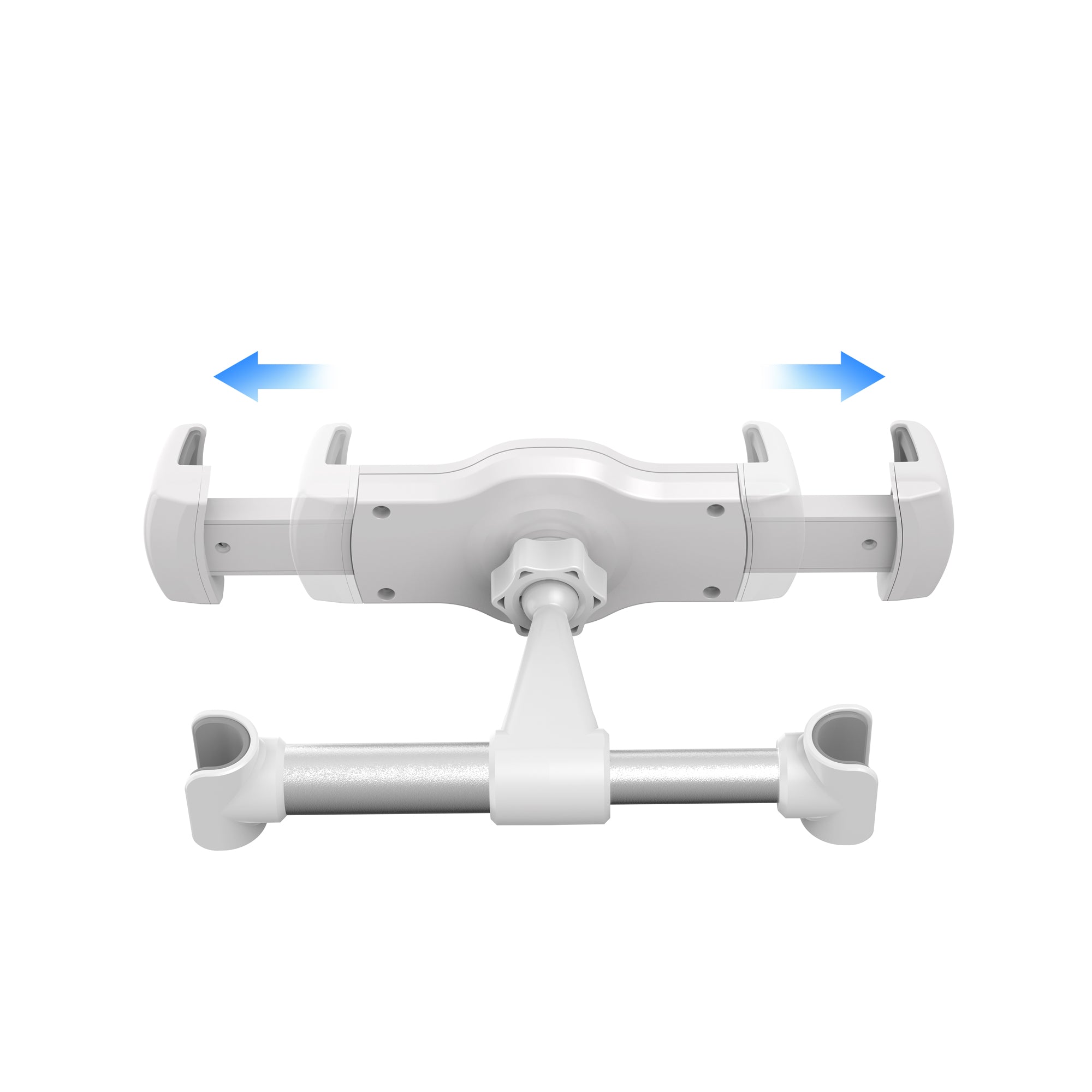 Wiwu CH017 Otomatik Mekanizmalı Arka Koltuk Araç Tablet Tutucu Beyaz