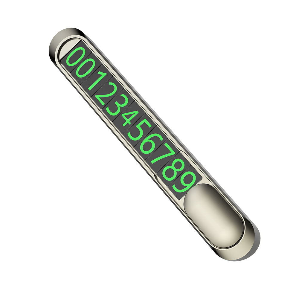 Wiwu CH021 Lotto Araç Park Numaratörü Açılıp Kapanabilen Gri