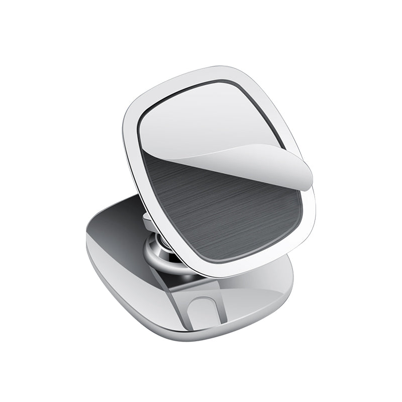 Wiwu CH024 360 Derece Dönebilen Magnetik Düz Zemin Versiyon Araç Telefon Tutucu Gümüş